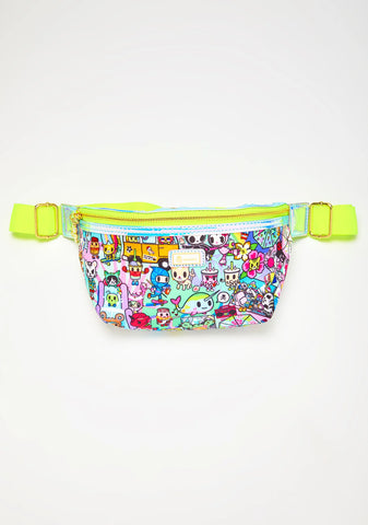 Sour Watercolor Paradise Fanny Pack