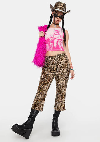 Jungle Palace Capri Pants