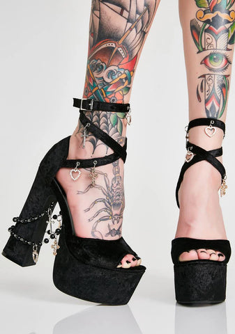 Unholy Revelation Platform Heels