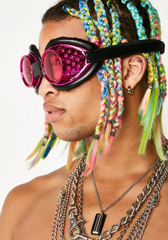 Radioactive Aviator Goggles