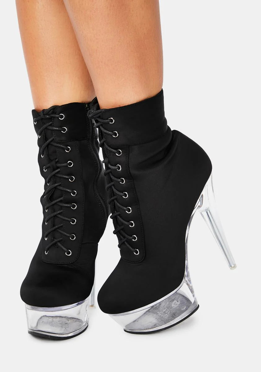 Stassi Lace Up Heels