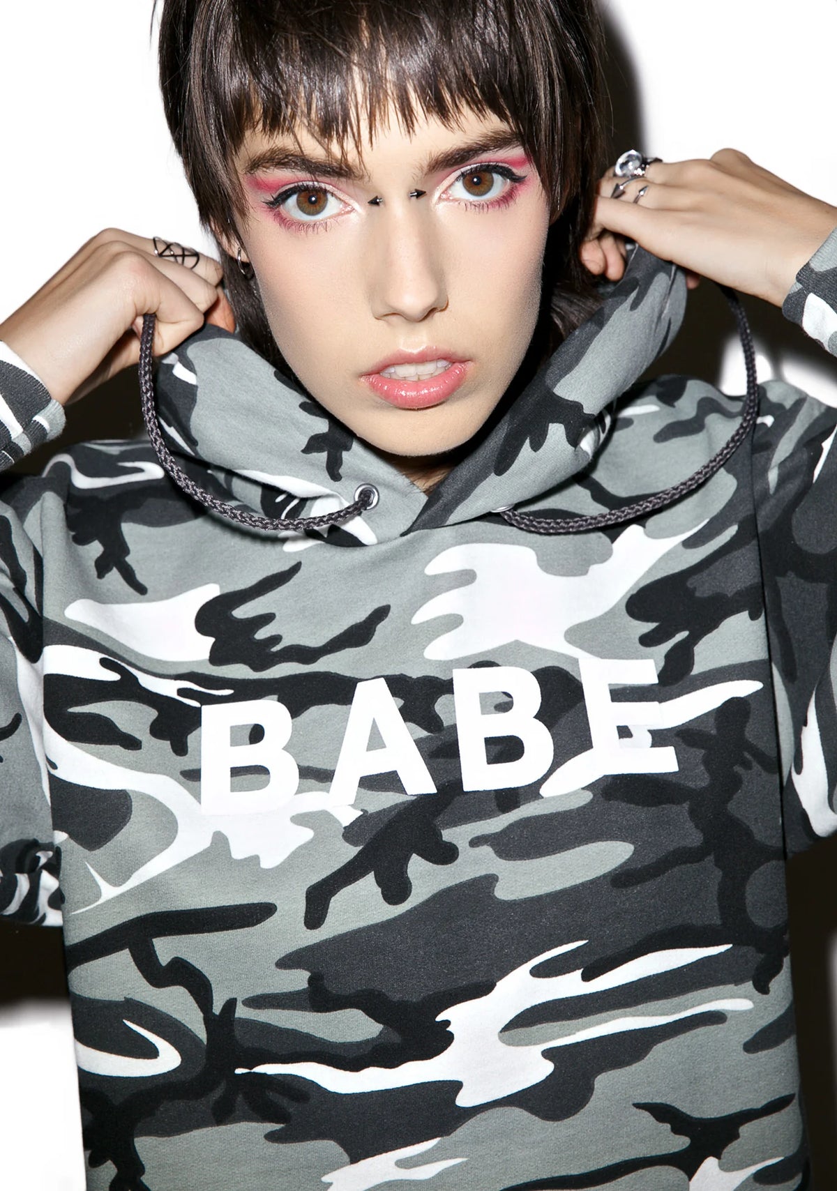 Babe Camo Hoodie