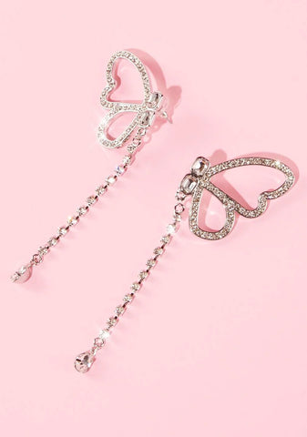 Not So Far-Off Rhinestone Earrings