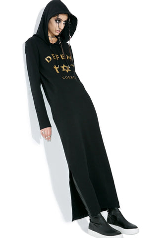 April Hoodie Maxi Dress