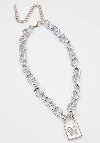 I'll Fly Away Layered Chain Necklace