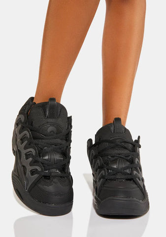 Black D3 2001 Sneakers