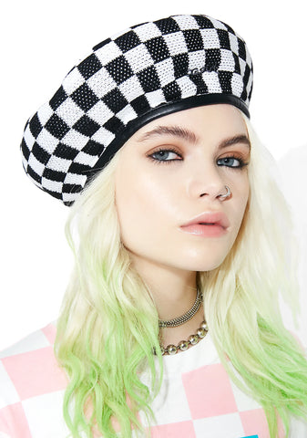 Spring Piping Beret