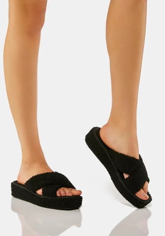 Just Imagine Fluffy Sandals