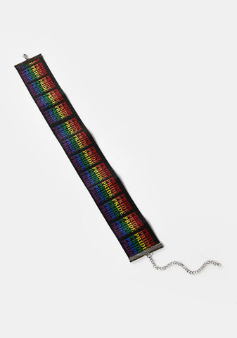 Worn With Pride Choker Necklace