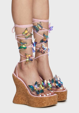 Pixie Queen Wedge Heels