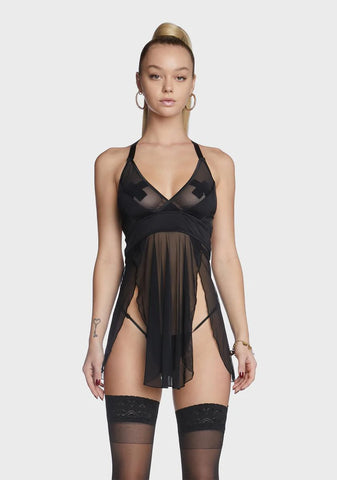 Tellin' Me Yes Sheer Nightie