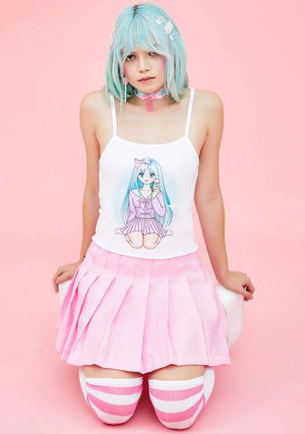 Blue Eyed Bunnie Tank Top