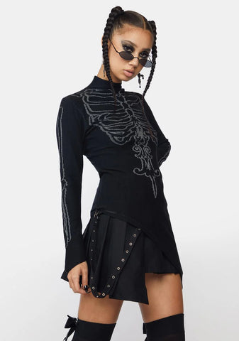 Two Wear Irregular Sweater