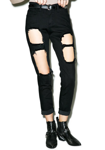 Distressed Nomi Jeans