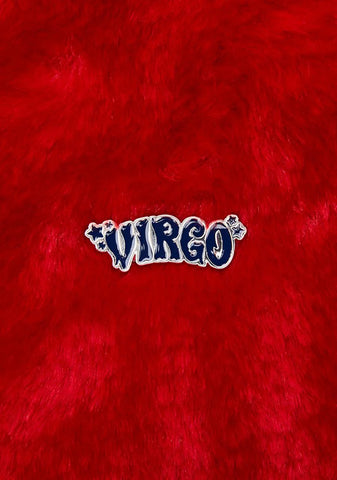 Virgo Enamel Pin