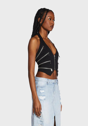 Unwritten Zipper Top