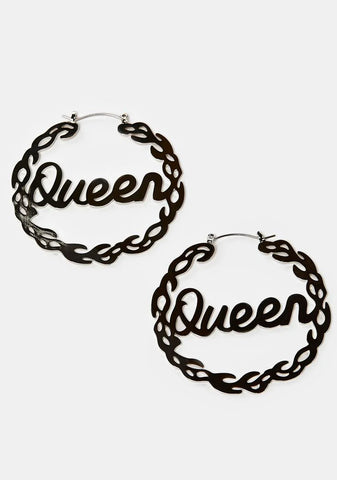 Main Authority Hoop Earrings