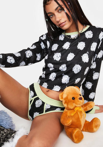 Abominally Cute Pajama Top