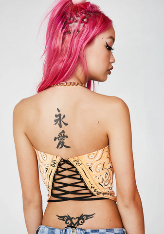 Ain't No Other Bandana Top