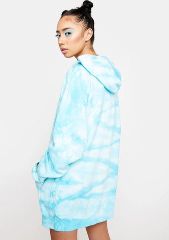 X Smiley Embroidered Hoodie