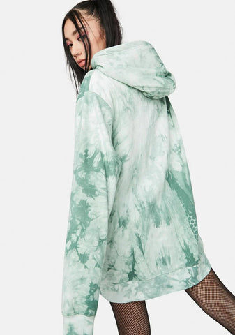 Green Tea Everyday Tie Dye Hoodie