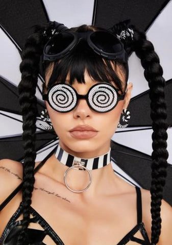 All Spun Out Circle Glasses