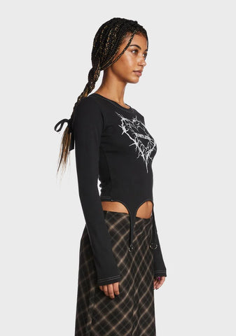Heartless Straps Top