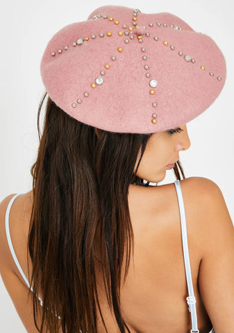 True Wish Jeweled Beret