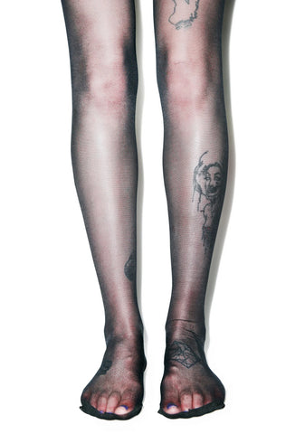 Baby Got Backseam Tights