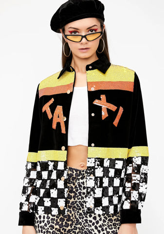All Hail Me Sequin Jacket