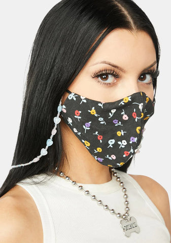 Hidden Heart Mask Chain