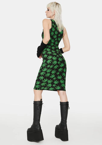 Herb For All Bodycon Dress