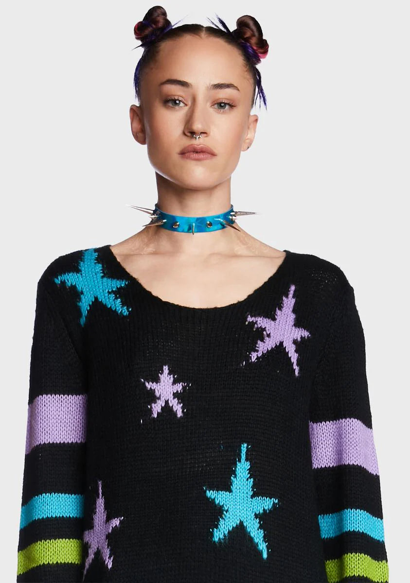 Lucid Recall Spiked Choker