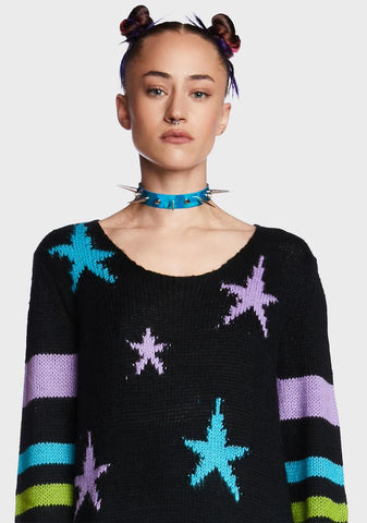 Lucid Recall Spiked Choker