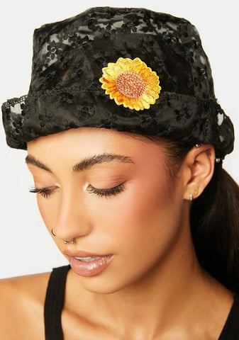 Sunflower Feels Sheer Bucket Hat