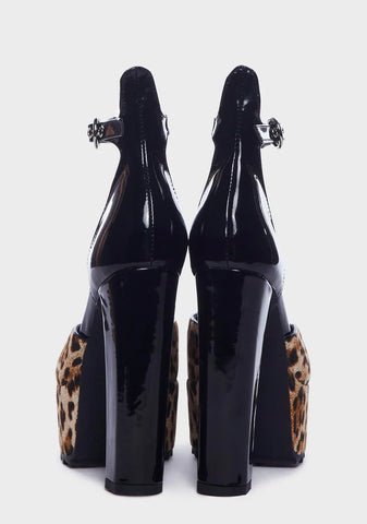 I Cheated Platform Heels