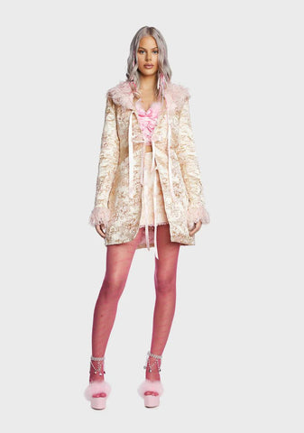 High Class Heiress Brocade Coat
