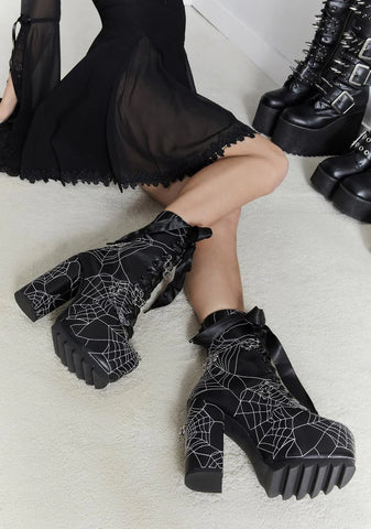Taste Of Venom Platform Boots