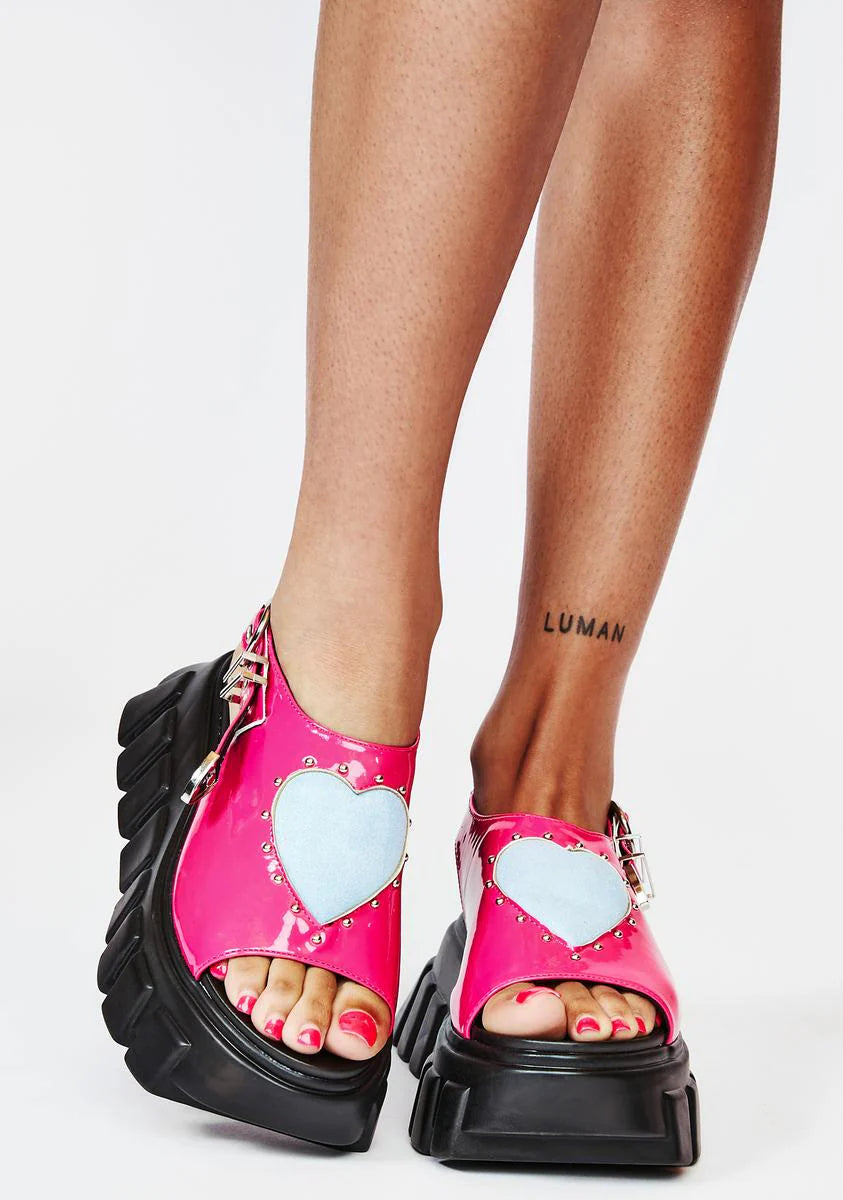 Lotta Love Platform Sandals