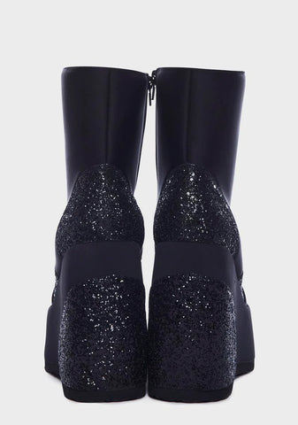 Solaris Wedge Ankle Boots