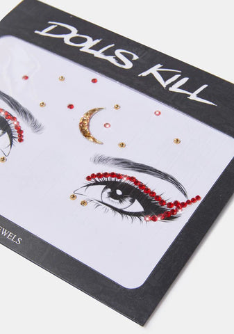 Blood Moon Secrets Face Gems