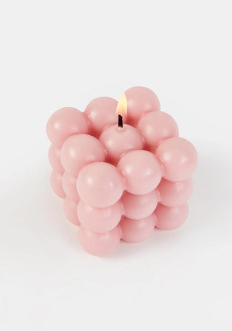 Lady Trendsetter Bubble Cube Candle