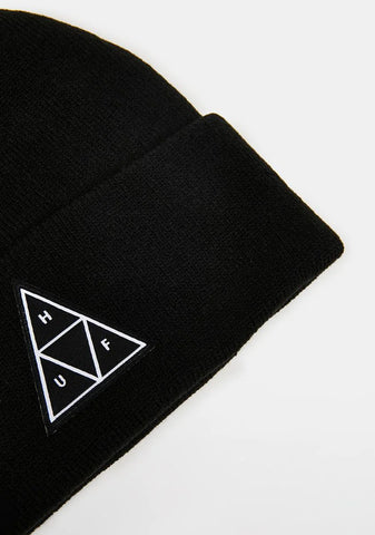 Essentials Triple Triangle Cuff Beanie