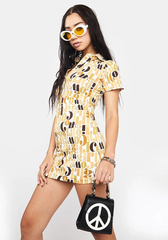 Cowgirl Jeeves Mini Dress