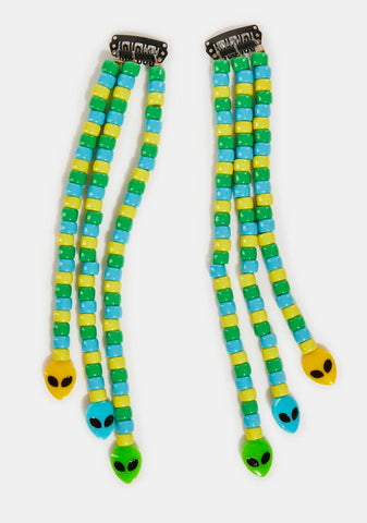 Alien Craze Hair Extensions Set