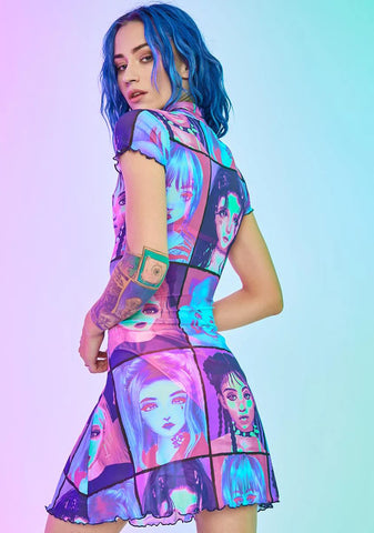 E-Girl Ego Mini Dress