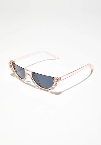 Sweet Crystal Vizion Half Sunglasses