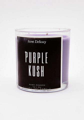 Purple Kush Soy Candle
