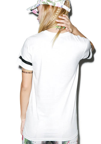 Sorry Not Sorry BF Tee - White