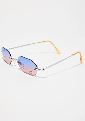 90s Comeback Octagon Sunglasses